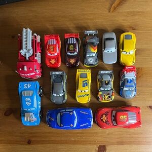 Lot of 13 Disney/Pixar Cars - Lightning McQueen